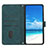 Leather Case Stands Flip Cover Holder Y03X for Realme 9i 4G