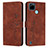 Leather Case Stands Flip Cover Holder Y03X for Realme C21Y