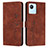 Leather Case Stands Flip Cover Holder Y03X for Realme C30s