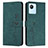 Leather Case Stands Flip Cover Holder Y03X for Realme Narzo 50i Prime Green