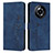 Leather Case Stands Flip Cover Holder Y03X for Realme Narzo 60 5G Blue