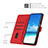 Leather Case Stands Flip Cover Holder Y03X for Realme Q3 5G