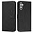 Leather Case Stands Flip Cover Holder Y03X for Samsung Galaxy A04s Black