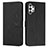 Leather Case Stands Flip Cover Holder Y03X for Samsung Galaxy A13 4G Black