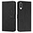 Leather Case Stands Flip Cover Holder Y03X for Samsung Galaxy A30S Black