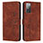 Leather Case Stands Flip Cover Holder Y03X for Samsung Galaxy S20 Lite 5G