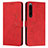 Leather Case Stands Flip Cover Holder Y03X for Sony Xperia 1 IV Red