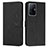 Leather Case Stands Flip Cover Holder Y03X for Xiaomi Mi 11T 5G Black