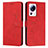 Leather Case Stands Flip Cover Holder Y03X for Xiaomi Mi 12 Lite NE 5G Red