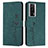 Leather Case Stands Flip Cover Holder Y03X for Xiaomi Poco F5 Pro 5G Green