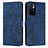 Leather Case Stands Flip Cover Holder Y03X for Xiaomi Poco M4 Pro 5G Blue