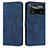 Leather Case Stands Flip Cover Holder Y03X for Xiaomi Poco X4 Pro 5G Blue