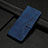 Leather Case Stands Flip Cover Holder Y03X for Xiaomi Poco X5 Pro 5G Blue