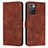 Leather Case Stands Flip Cover Holder Y03X for Xiaomi Redmi 10 (2022)