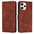 Leather Case Stands Flip Cover Holder Y03X for Xiaomi Redmi 12 4G