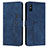 Leather Case Stands Flip Cover Holder Y03X for Xiaomi Redmi 9A