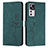 Leather Case Stands Flip Cover Holder Y03X for Xiaomi Redmi K50 Ultra 5G Green