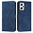 Leather Case Stands Flip Cover Holder Y03X for Xiaomi Redmi K50i 5G Blue