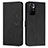 Leather Case Stands Flip Cover Holder Y03X for Xiaomi Redmi Note 11 5G Black