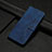 Leather Case Stands Flip Cover Holder Y03X for Xiaomi Redmi Note 12 Pro Speed 5G Blue