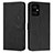 Leather Case Stands Flip Cover Holder Y03X for Xiaomi Redmi Note 12R Pro 5G Black