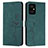 Leather Case Stands Flip Cover Holder Y03X for Xiaomi Redmi Note 12R Pro 5G Green