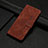 Leather Case Stands Flip Cover Holder Y03X for Xiaomi Redmi Note 9T 5G