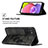 Leather Case Stands Flip Cover Holder Y04B for Samsung Galaxy A02s