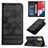 Leather Case Stands Flip Cover Holder Y04B for Samsung Galaxy A13 4G