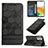 Leather Case Stands Flip Cover Holder Y04B for Samsung Galaxy A33 5G