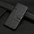 Leather Case Stands Flip Cover Holder Y04X for Google Pixel 6 Pro 5G Black