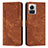 Leather Case Stands Flip Cover Holder Y04X for Motorola Moto Edge 30 Ultra 5G