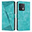 Leather Case Stands Flip Cover Holder Y04X for OnePlus 10 Pro 5G Green