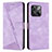 Leather Case Stands Flip Cover Holder Y04X for OnePlus 10T 5G Purple