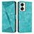 Leather Case Stands Flip Cover Holder Y04X for OnePlus Nord 2T 5G Green