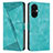 Leather Case Stands Flip Cover Holder Y04X for OnePlus Nord CE 3 5G Green