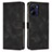 Leather Case Stands Flip Cover Holder Y04X for Realme 10 4G Black