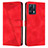 Leather Case Stands Flip Cover Holder Y04X for Realme 9 5G Red