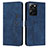 Leather Case Stands Flip Cover Holder Y04X for Xiaomi Poco X5 Pro 5G Blue