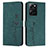 Leather Case Stands Flip Cover Holder Y04X for Xiaomi Poco X5 Pro 5G Green