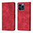 Leather Case Stands Flip Cover Holder Y05B for Apple iPhone 15 Pro Max Red