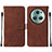 Leather Case Stands Flip Cover Holder Y05B for Huawei Honor Magic5 Pro 5G