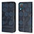 Leather Case Stands Flip Cover Holder Y05B for Samsung Galaxy M12