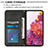 Leather Case Stands Flip Cover Holder Y05B for Samsung Galaxy S20 Lite 5G