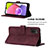 Leather Case Stands Flip Cover Holder Y06B for Samsung Galaxy F02S SM-E025F