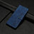 Leather Case Stands Flip Cover Holder Y06X for Motorola Moto Edge 40 5G Blue