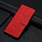 Leather Case Stands Flip Cover Holder Y06X for Oppo Reno10 Pro+ Plus 5G Red