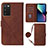 Leather Case Stands Flip Cover Holder Y07B for Samsung Galaxy F02S SM-E025F