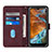 Leather Case Stands Flip Cover Holder Y07B for Samsung Galaxy M02s