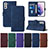 Leather Case Stands Flip Cover Holder Y07B for Samsung Galaxy S22 Plus 5G